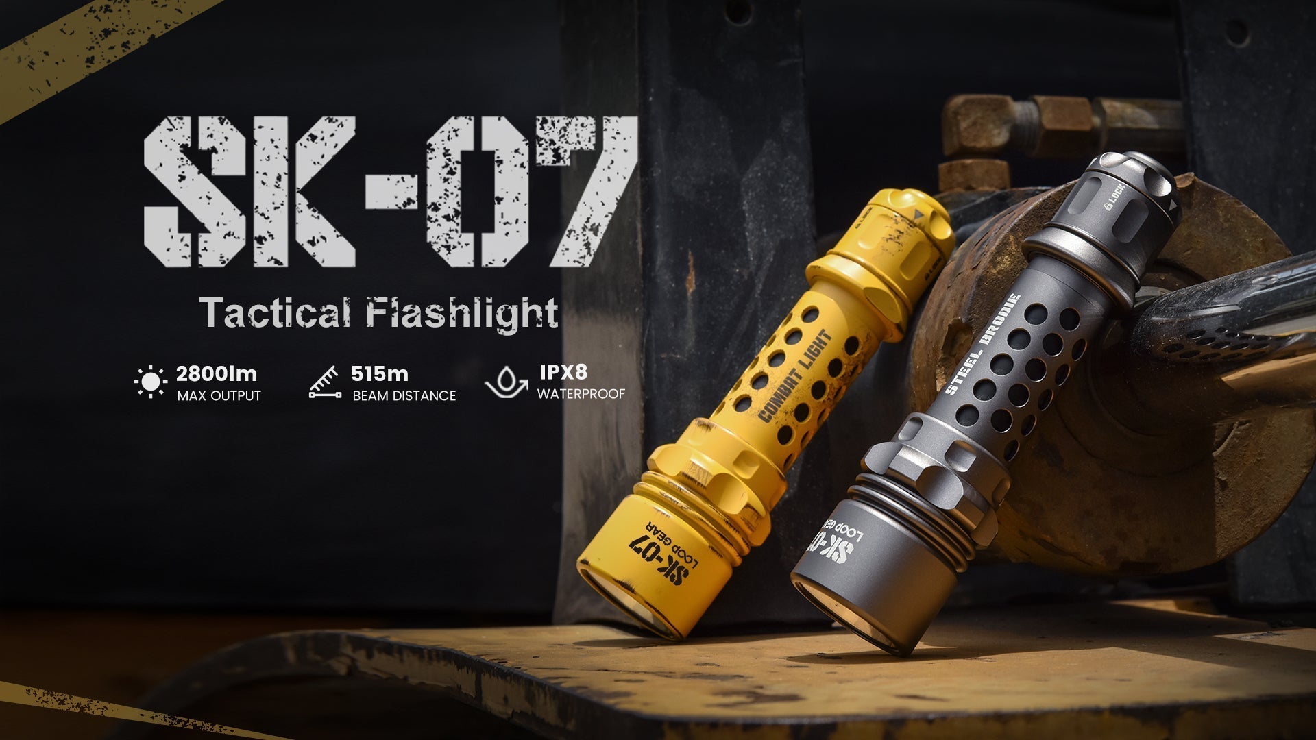 Introducing SK07: A Tactical Flashlight Built for Everyday Missions