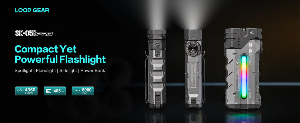 Loop Flashlight LOOP GEAR SK05 Flashlight – LOOPGEAR
