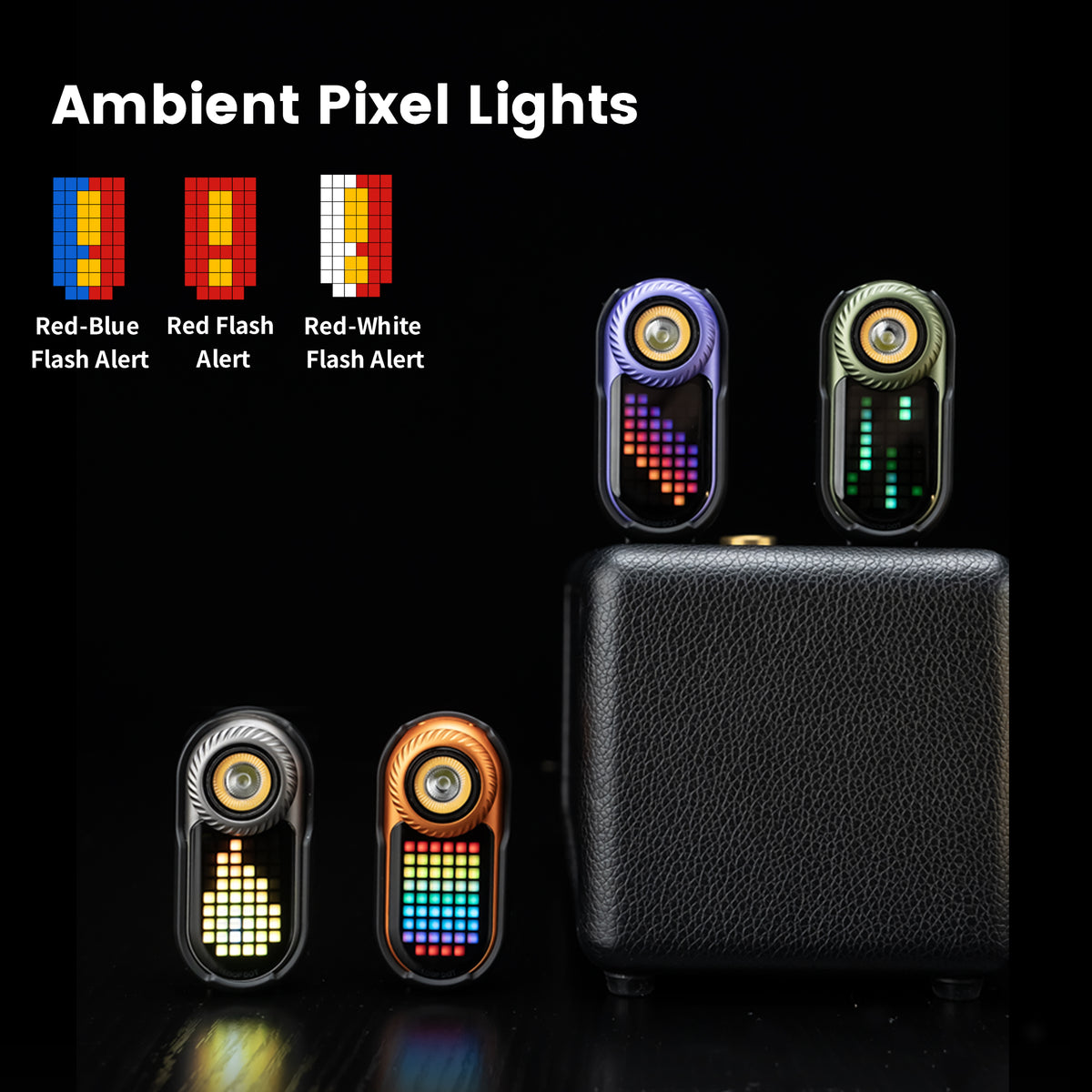 LOOP GEAR LOOPDOT-Pixel Display EDC Flashlight With Fidget Dial – LOOPGEAR