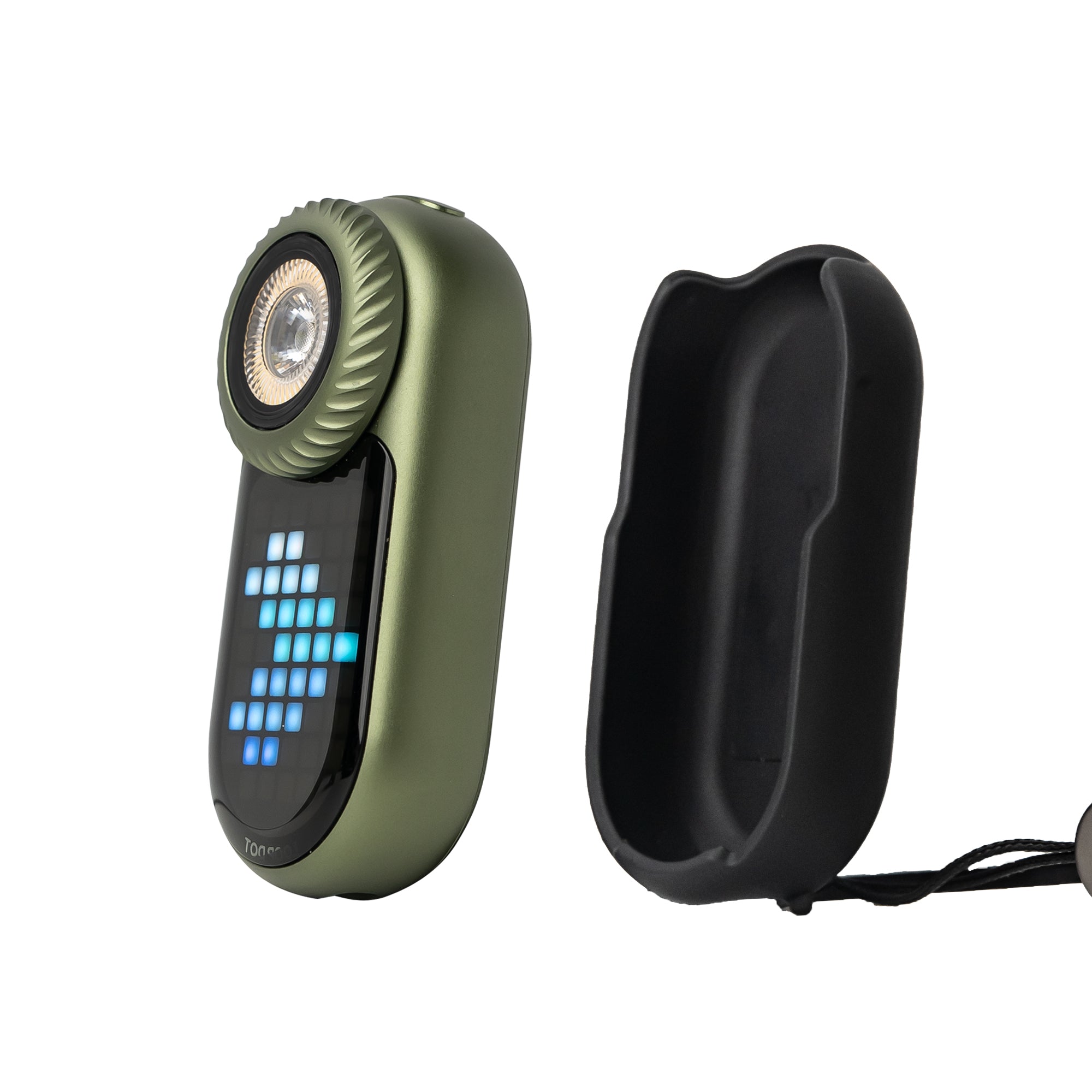 LOOP GEAR LOOPDOT & Dotcase-Pixel Display EDC Flashlight With Fidget Dial