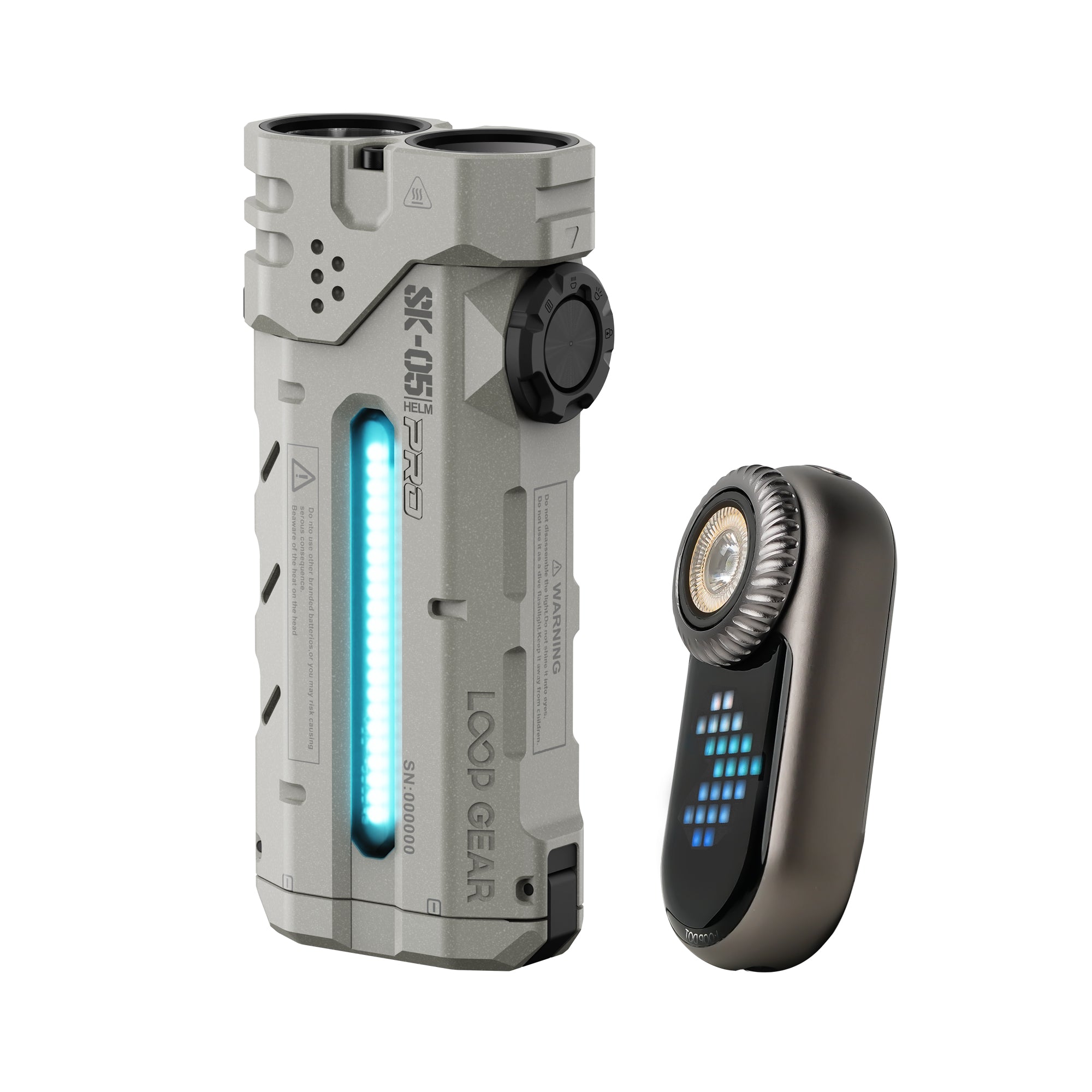 Addressable Loop Flashlight LOOP GEAR SK05 Pro MAO 5700K (Nichia 519A) Flat LED Flashlight – LOOPGEAR