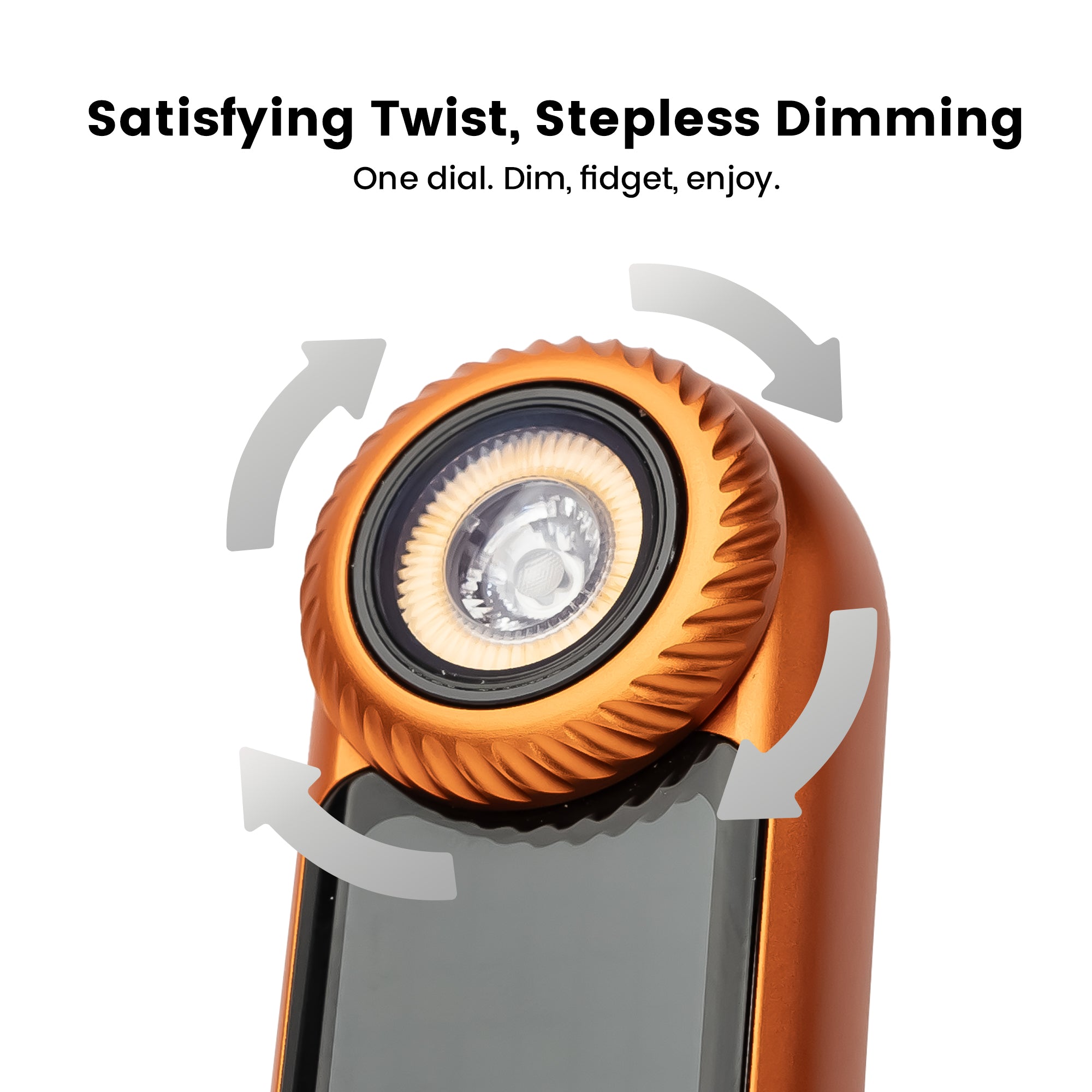 [Pre Order] LOOPDOT-Pixel Display EDC Flashlight With Fidget Dial