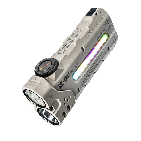 LOOP GEAR SK05 Pro MAO 5700K (Nichia 519A) Flat LED Flashlight