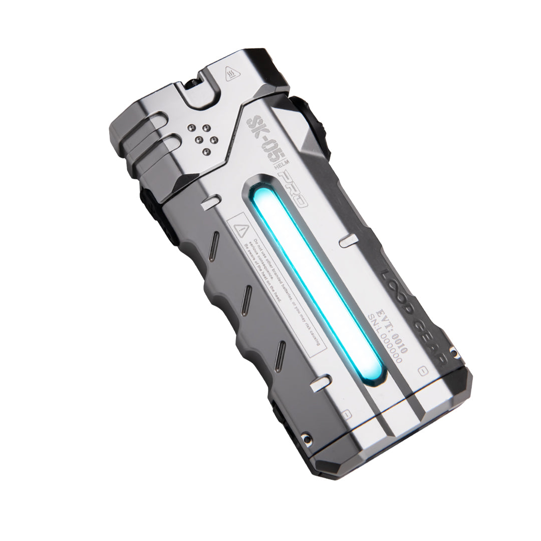 [Standard Edition]LOOP GEAR SK05 Pro Silver Flat LED Flashlight