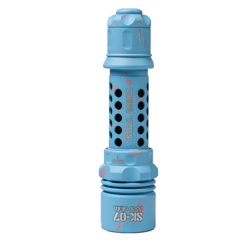 [Limited Edition] LOOP GEAR SK07 Scarlet/ Blue/ Pink Tactical Flashlight (Expected to ship in early November)