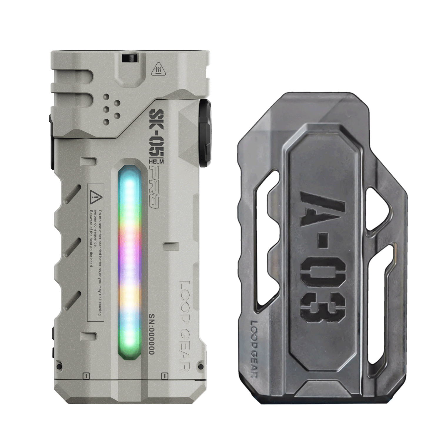 LOOP GEAR SK05 Pro MAO Flat LED Flashlight