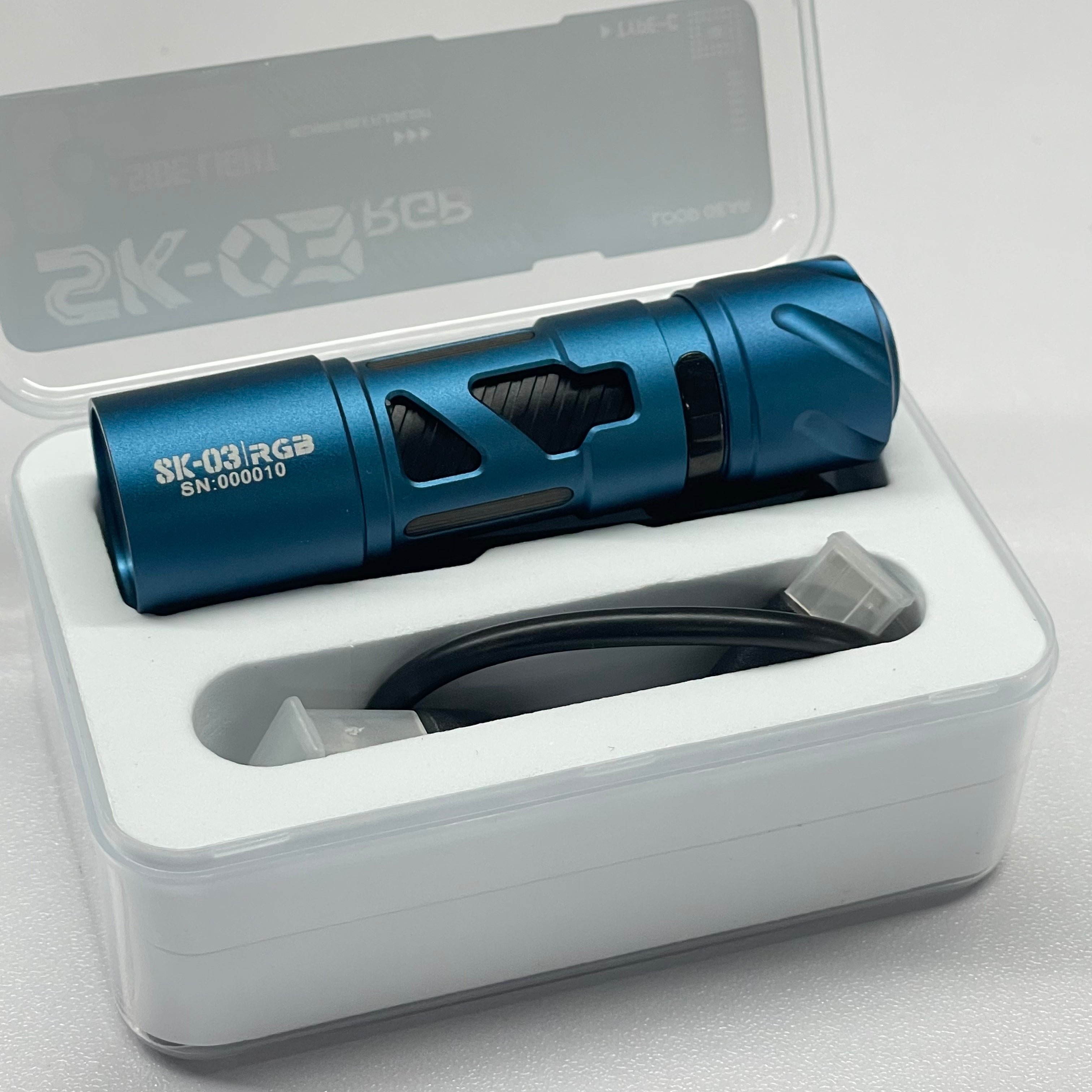 LOOP GEAR SK03 RGB Color LED Flashlight(Limited Quantity)