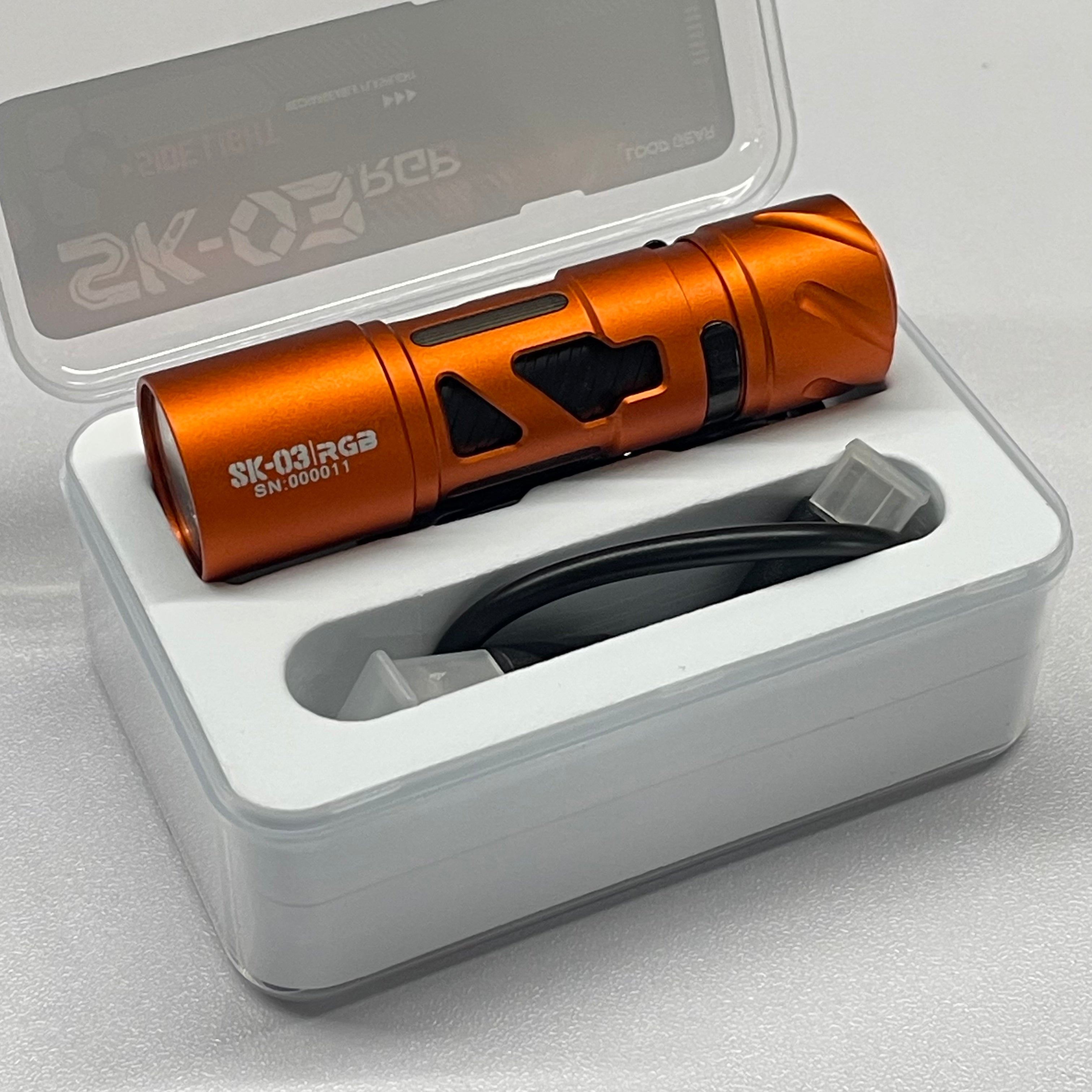 LOOP GEAR SK03 RGB Color LED Flashlight(Limited Quantity)