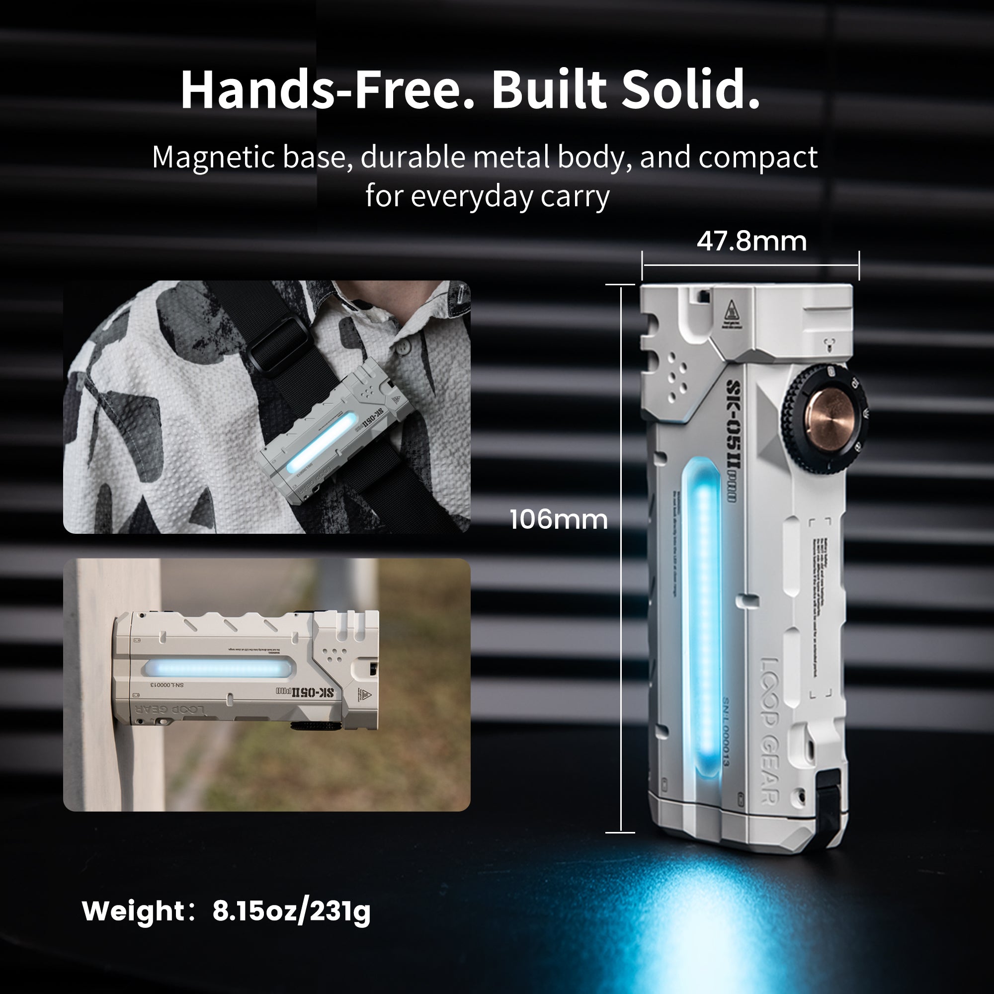 SK05 Pro 2 Mao white hand-free