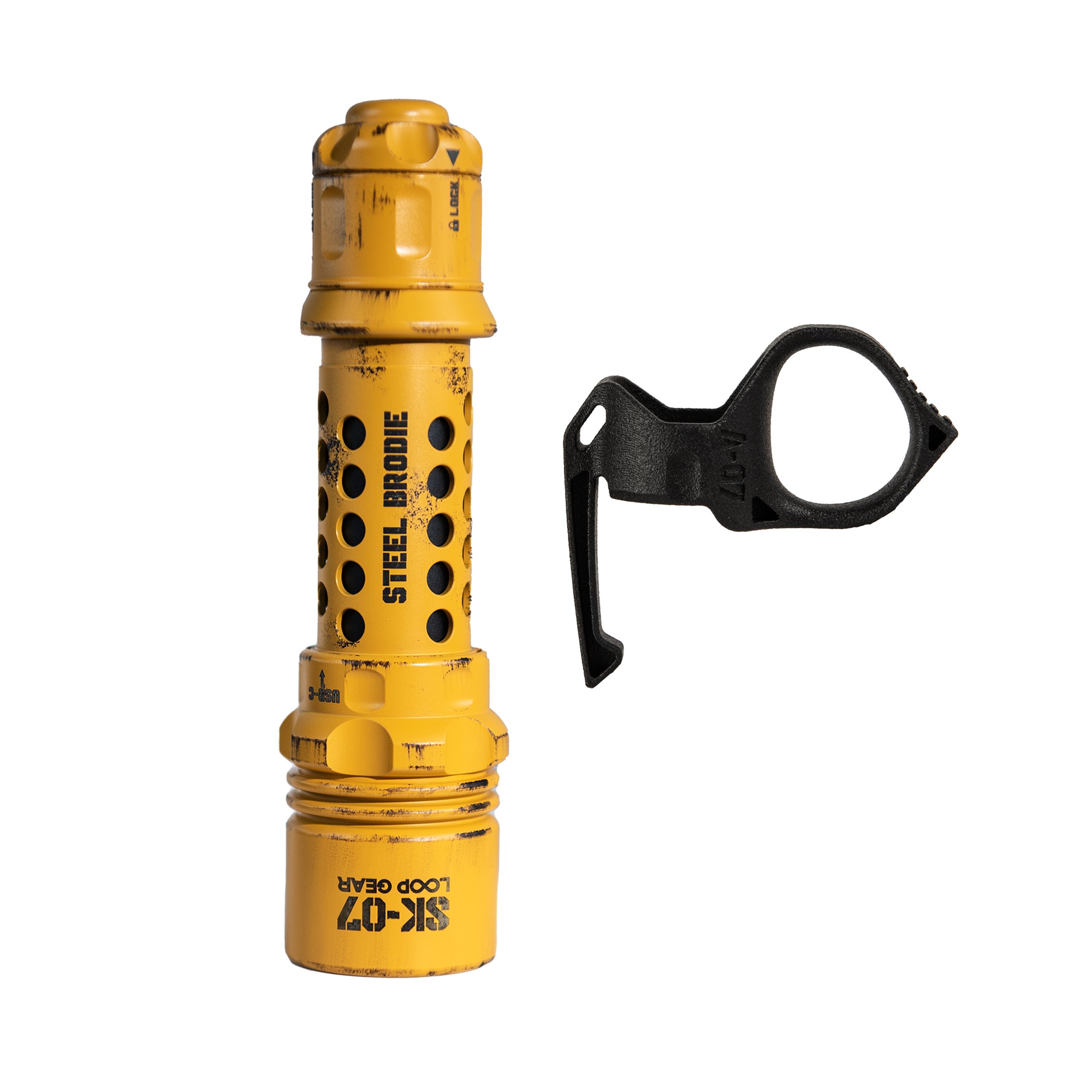 LOOP GEAR SK07 Tactical Flashlight 2800lm 515m Beam Distance