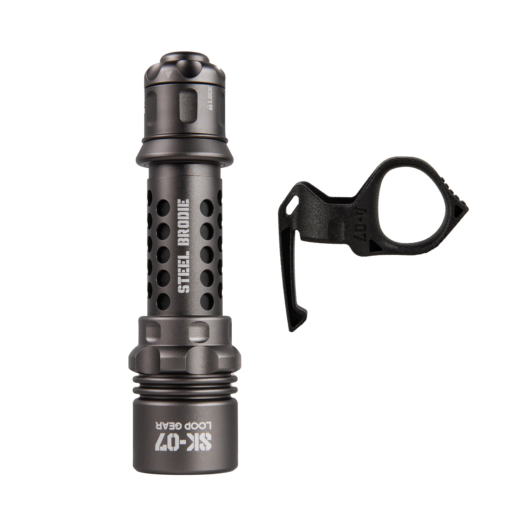 LOOP GEAR SK07 Tactical Flashlight 2800lm 515m Beam Distance