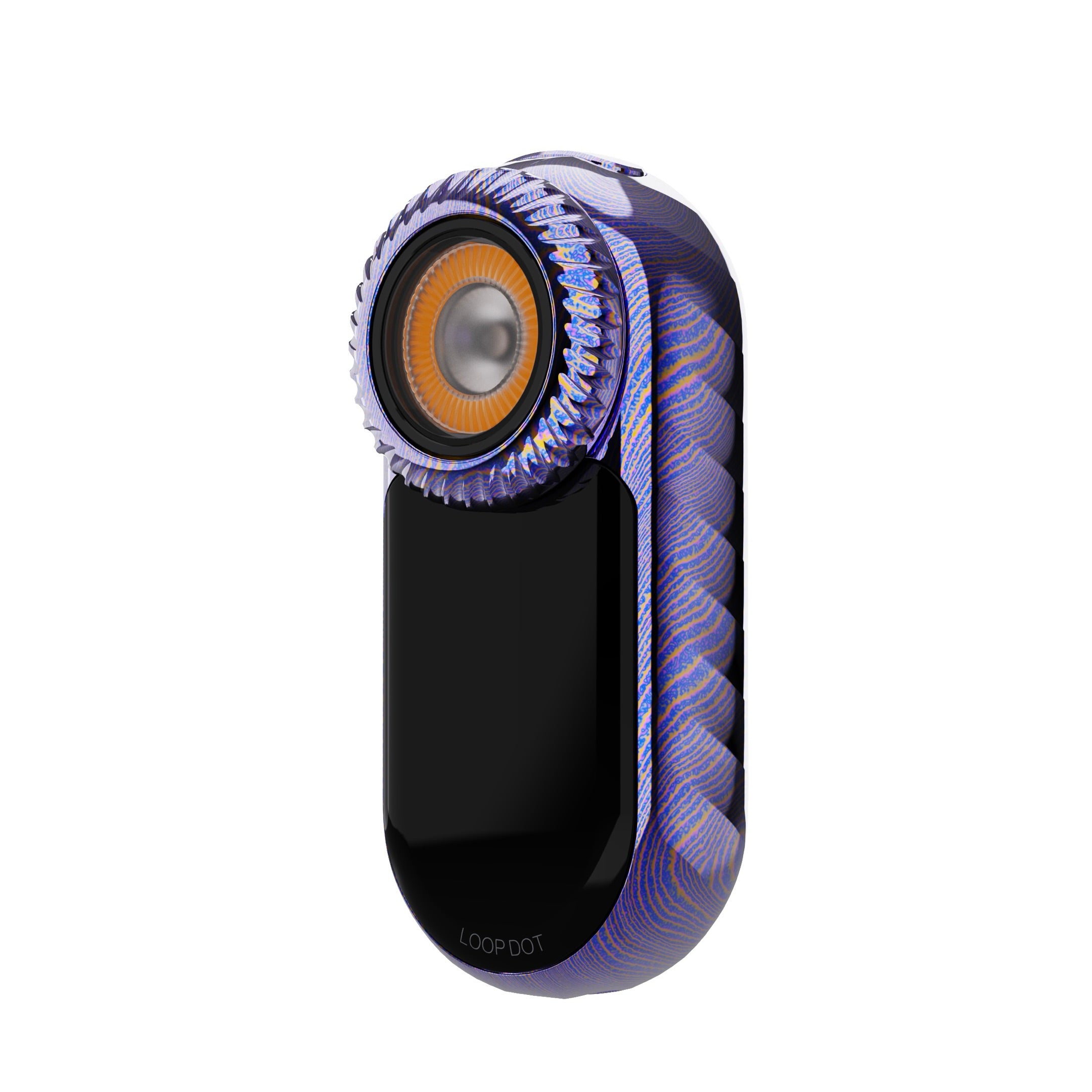 LOOP GEAR LOOPDOT-Pixel Display EDC Flashlight With Fidget Dial